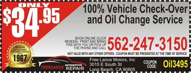 five oil change coupons